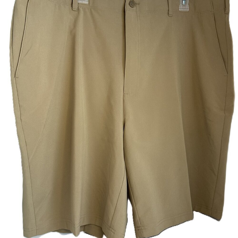 Men's Performance Ben Hogan Shorts Size 44" Waist Tan Colored NWT - Picture 4 of 7